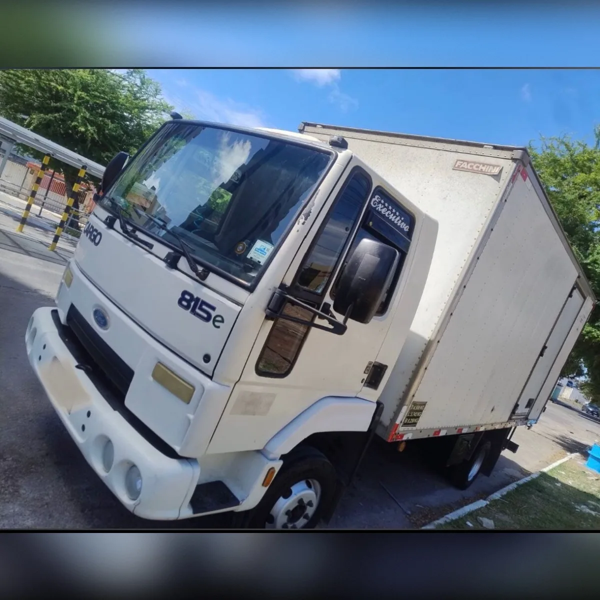 Caminhão de mudanças da Marcelo Luz Transportes no Nordeste